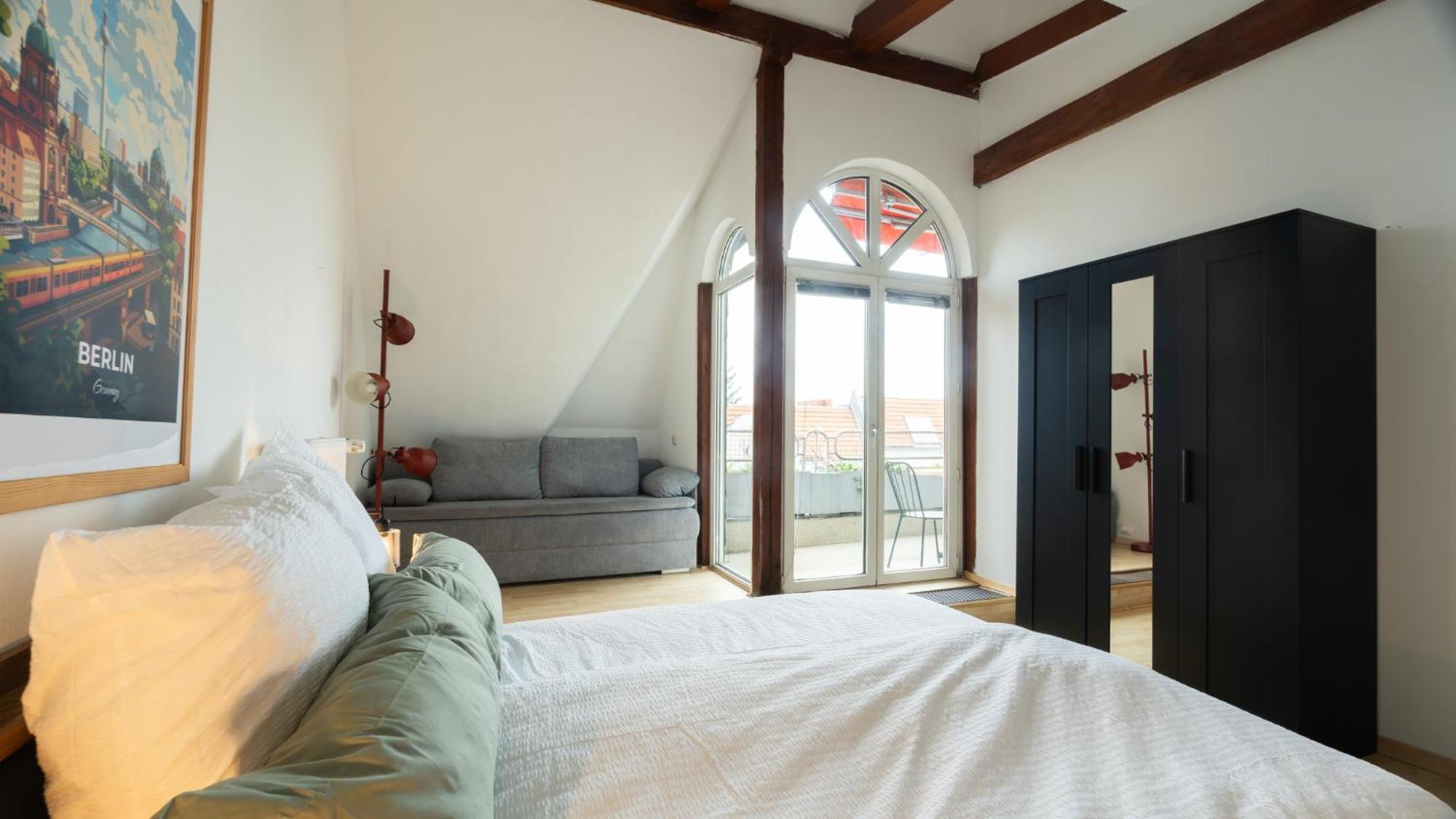Staywell - Lichtdurchflutetes Apartment Mit Terasse Berlin Bagian luar foto